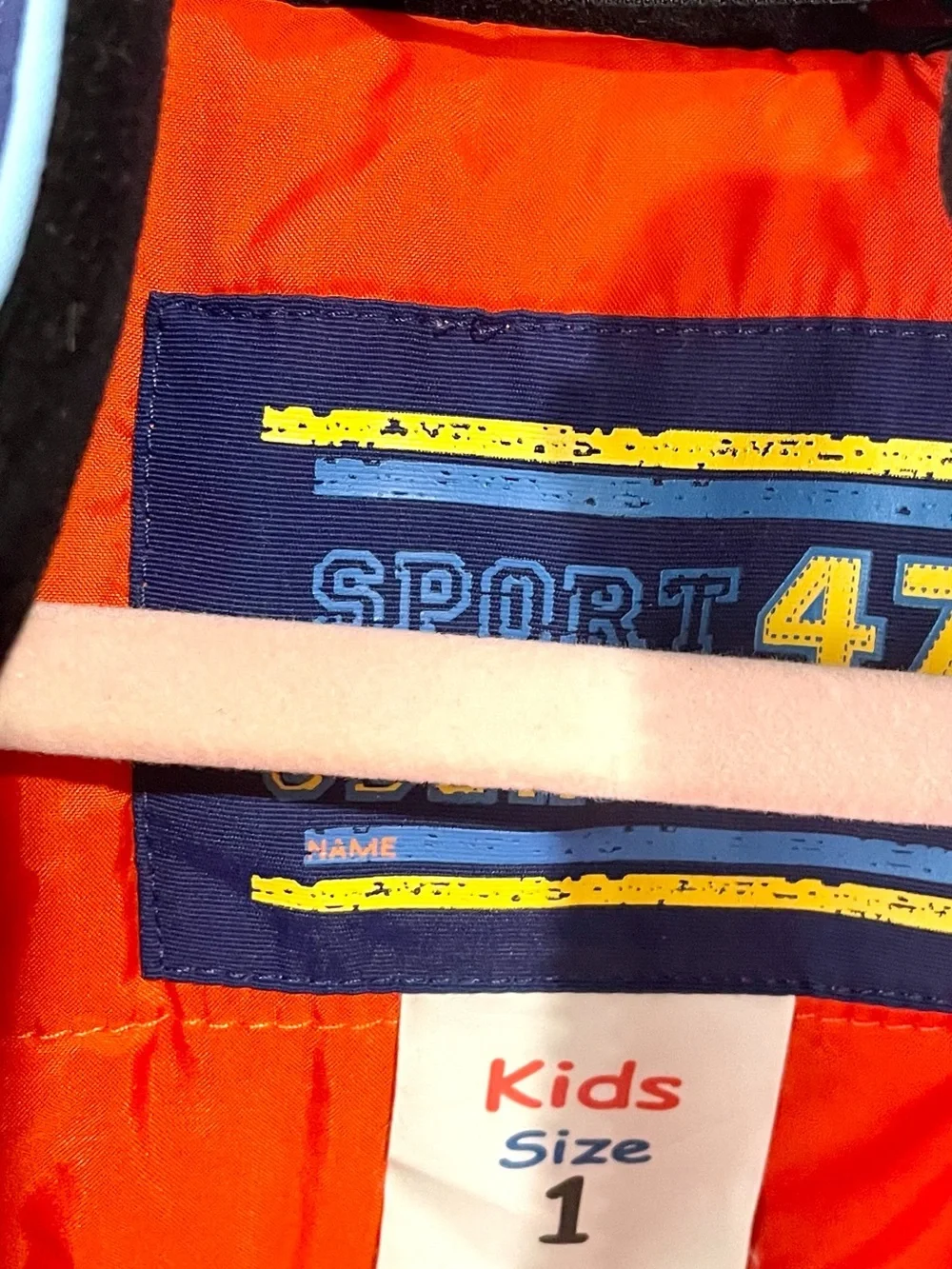 Obermeyer Navy, Light Blue & Yellow Kids One-Piece Ski Suit